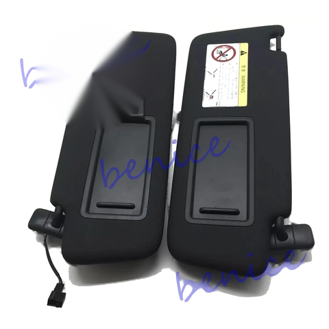 Jetta Golf 7 MK7 T-Cross Passat B8 2 x Front Sun Visor Panel Makeup Mirror