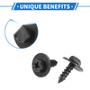 Toyota Avalon 40 Pcs Fender Liner Splash Shield Bumper Cover Screws