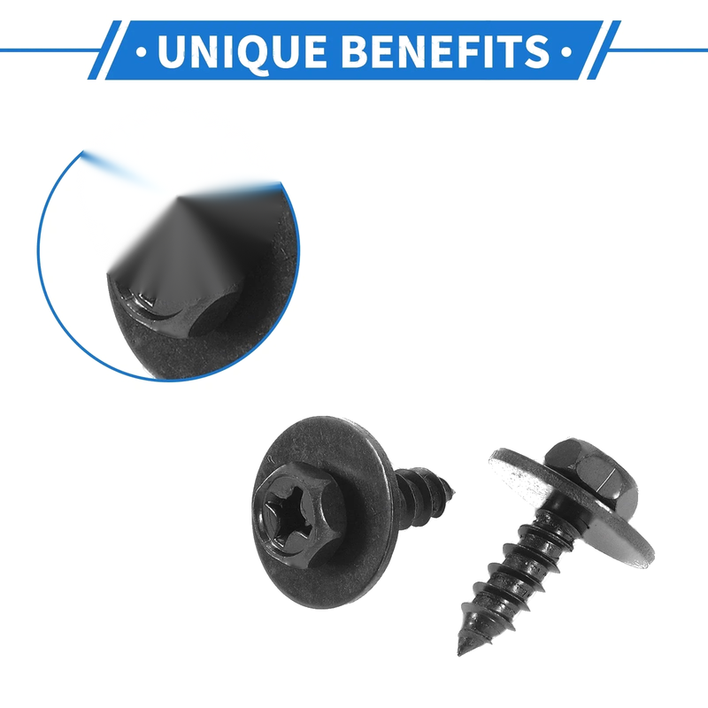Toyota Avalon 40 Pcs Fender Liner Splash Shield Bumper Cover Screws