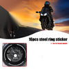 Motorbike Wheel - Silver 18'' Reflective Rim Tape (Fits Most Models)