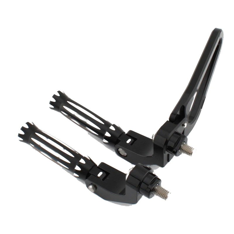 BMW R18 B Classic 2 x Chrome Aluminum Rear Foot Rest Pegs (2020-2023)