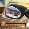 Matte Black California Classic Car Door Wing Rearview Side Mirrors