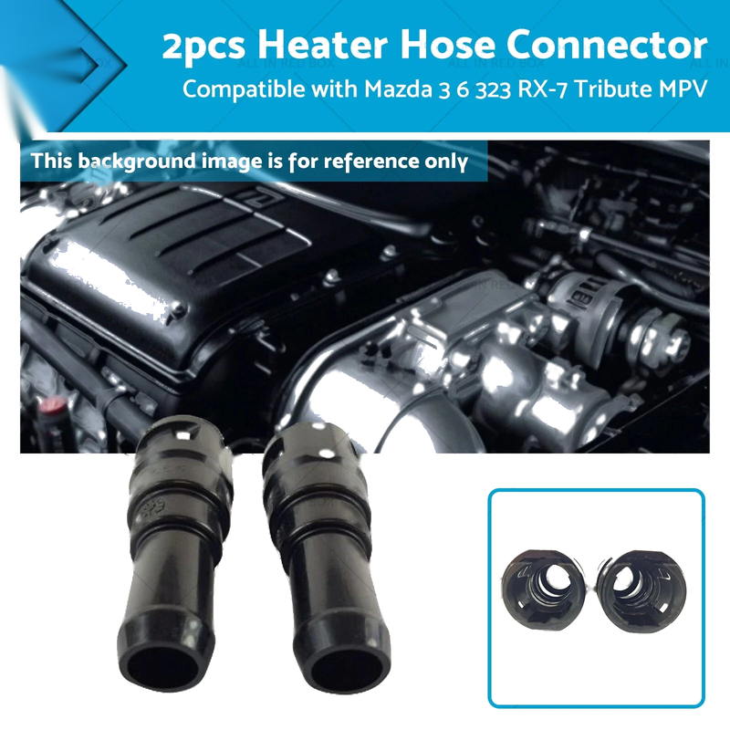 Mazda 3, 6, 323, RX-7, Tribute, MPV Heater Hose Connector (2004-2013)