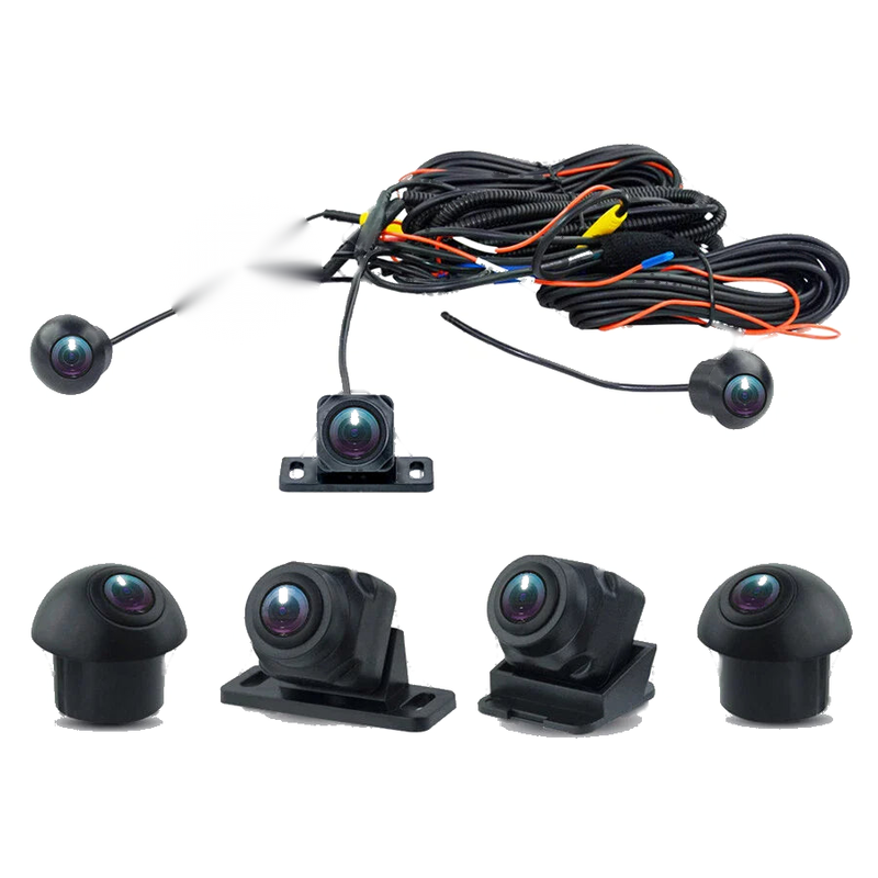 Android Radio Player AU 4 Way 360° Panoramic Camera Bird View System