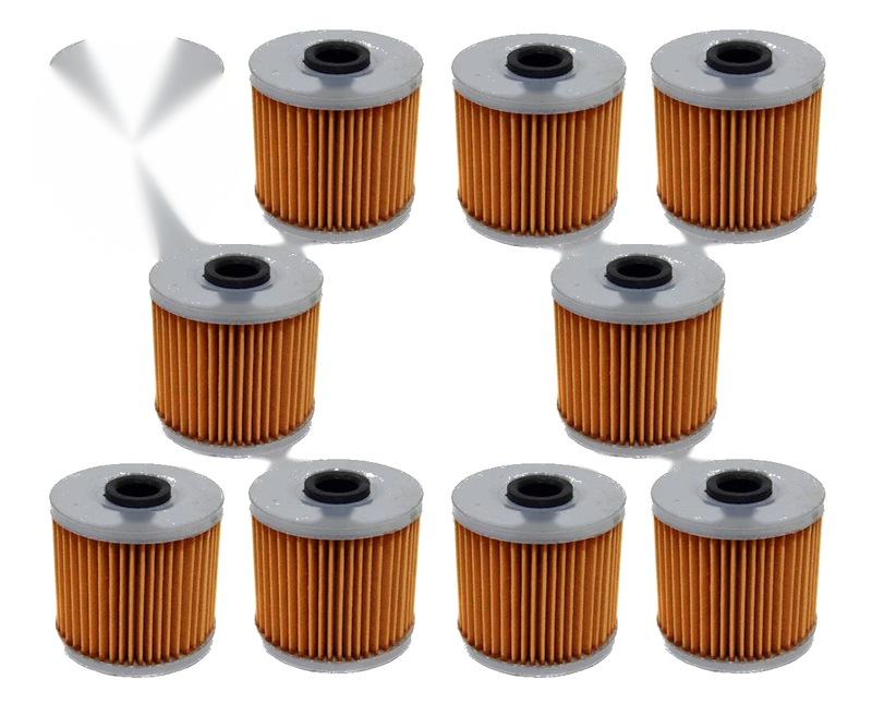 Kawasaki Bayou 220 250 & 300 Lakota 300 & Mojave 250 10 Pack Oil Filters