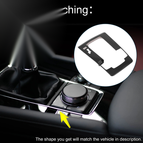Mazda 3 ABS Gear Shift Knob Sticker (2019-2025)