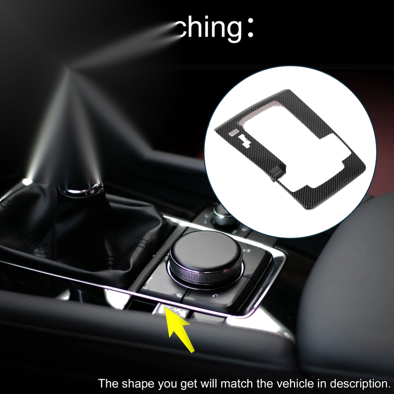 Mazda 3 ABS Gear Shift Knob Sticker (2019-2025)