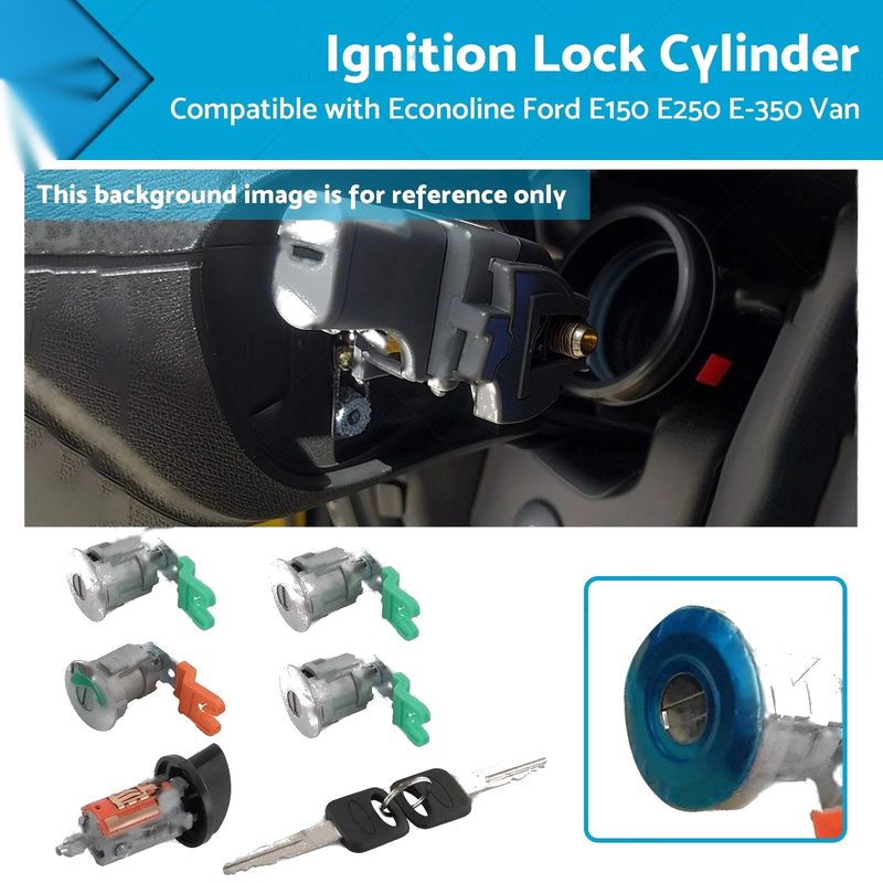Ford Econoline E150 E250 E350 Ignition Lock Cylinder (2000-2005)