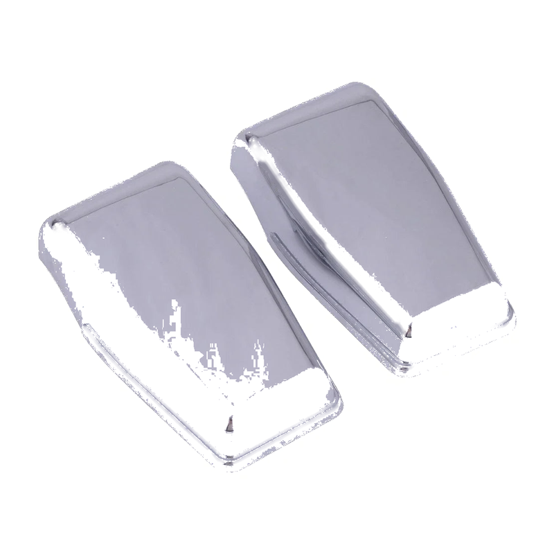 Jeep Wrangler JK Chrome Upper Rear Window Hinge Cover Trim (2007-2018)