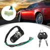 GY6 125 Ignition Switch Lock / 5 Wires / 2 x Keys