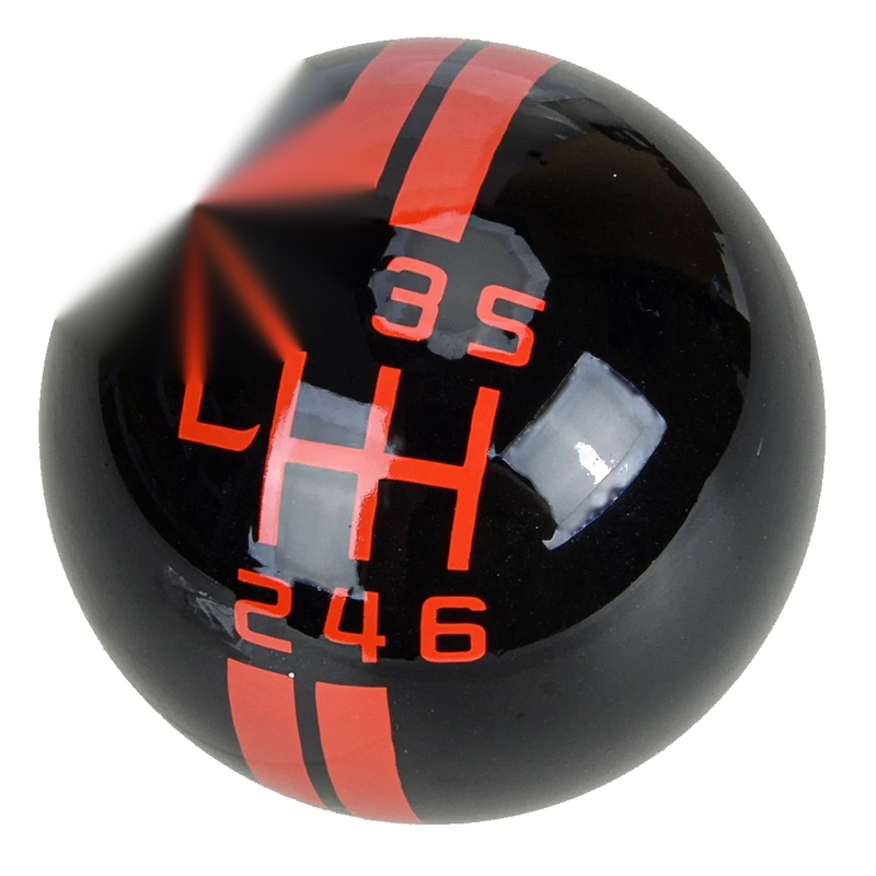 Ford Mustang GT500 6 Speed Manual Gear Knob Round Head Shift Ball