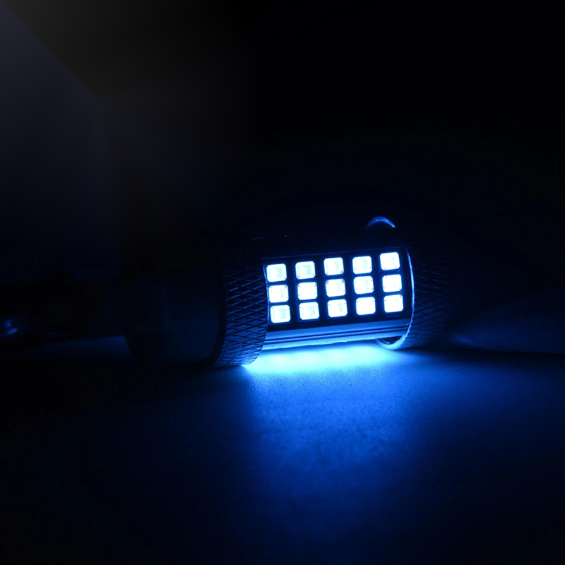 Ford F-150 Ice Blue 8000K 3156 3057 LED Tail Light Bulbs (2018)