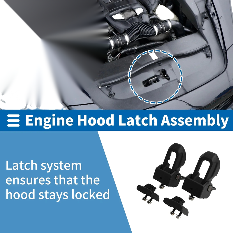 Jeep Gladiator JT (2020-2023) - 1 Set Hood Latch Assembly