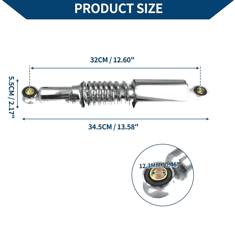 Honda CB400ss Motorcycle Rear Suspension Shocks