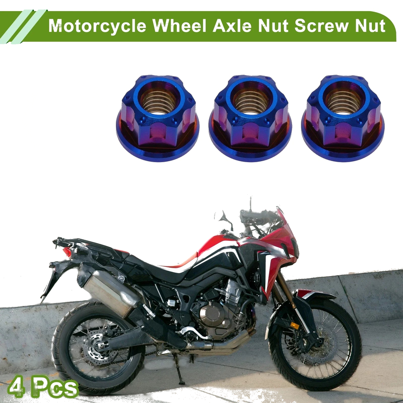 Cars / Motorcycles / Bicycles 4 x Wheel Axle Nut M6x1
