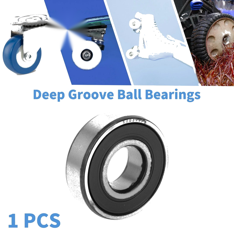 Scooter Skateboard Wheel Deep Groove Ball Bearings / 17x40x12mm / 1 Pc