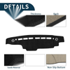 Suzuki Every DA17W DA17V (2015-2023) Black Dashboard Cover Mat