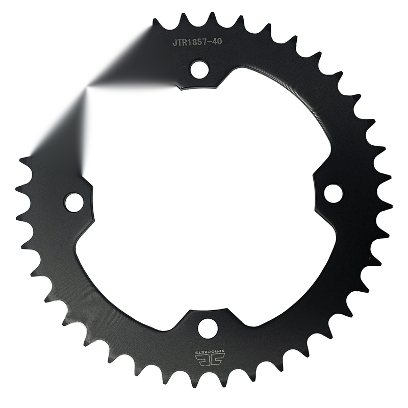 Yamaha YFZ450 YFZ450R YFZ450X 40T Rear Steel Sprocket