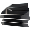 Honda CR-V 6 Pcs Car Door Trim Cover Kit Glossy Black Pillar Posts (07-11)