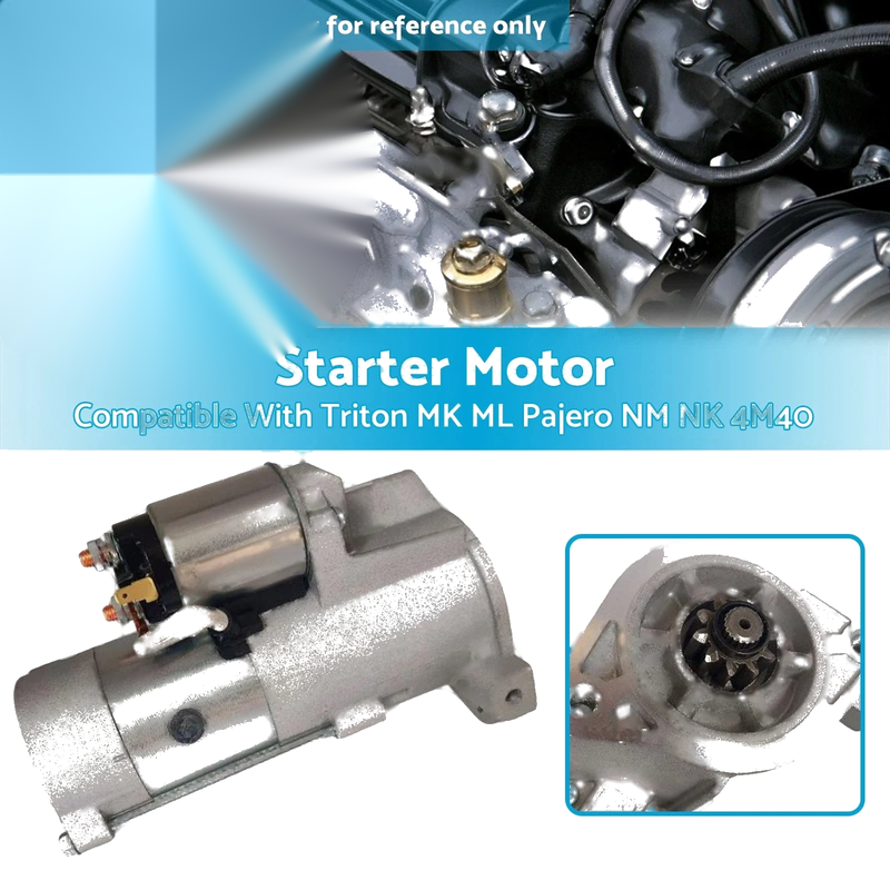 Mitsubishi Triton Pajero 2.8 3.2 Starter Motor (MK ML NK NL NM)