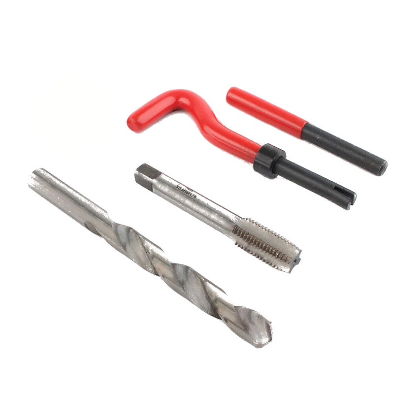 M12x1.75 Thread Repair Tool Insert Kit - 15pcs Helicoil Coil
