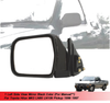 Toyota Hilux MK3 LN85 LH Manual Side View Mirror Black (1996-1997)