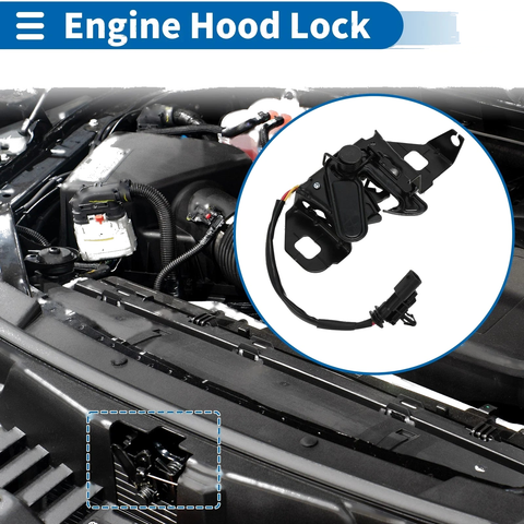 Chevrolet Malibu Hood Latch Assembly (2019 - 2024)