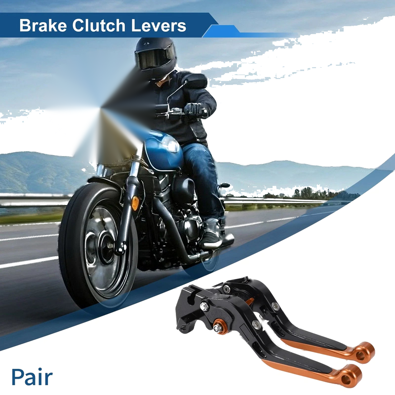 Yamaha MT125 Brake Clutch Levers / Adjustable Short Long (2014–2021)