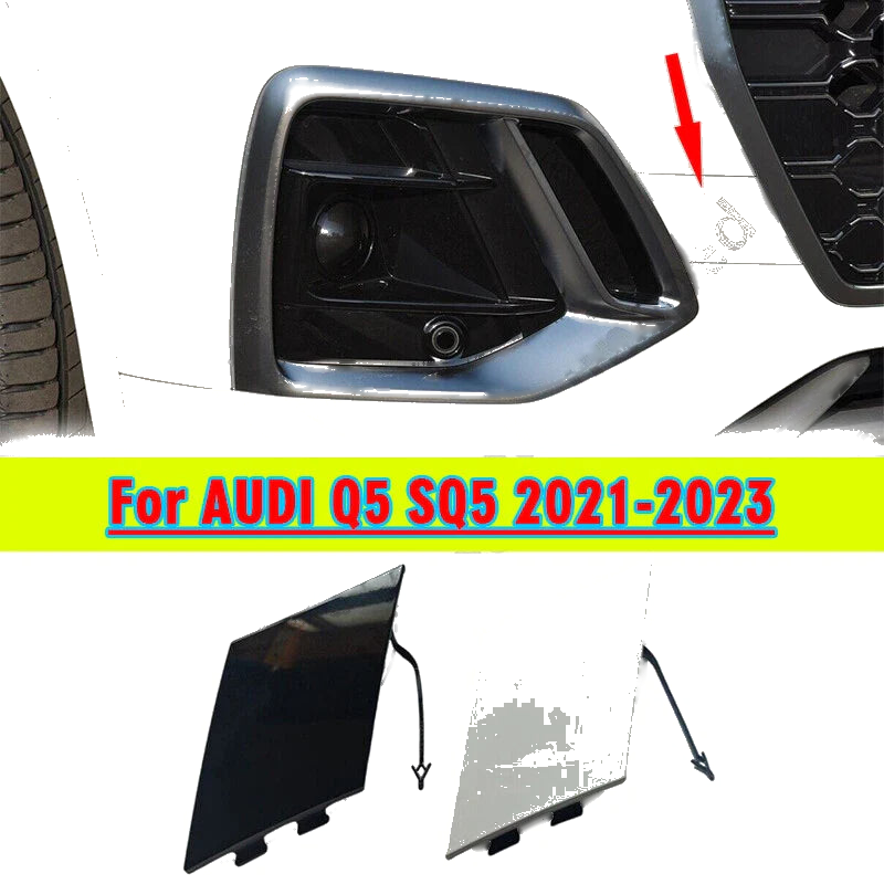 AUDI Q5 SQ5 Tow Hook Eye Cover Cap (2021–2023)