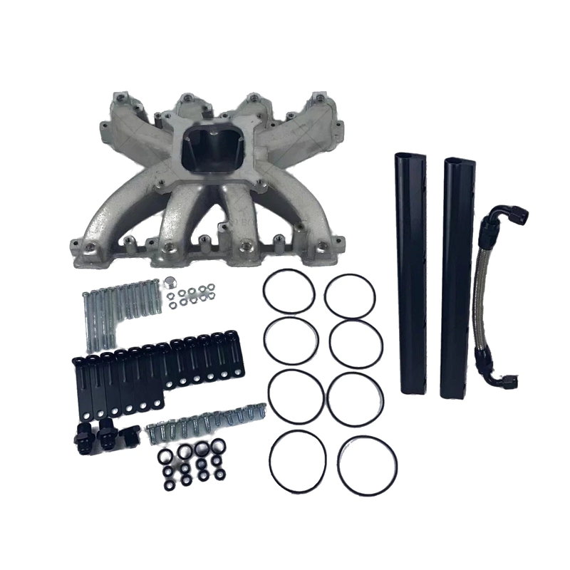 Gen IV LS Super Victor LS3 EFI Engine Intake Manifold w/ Fuel Rails