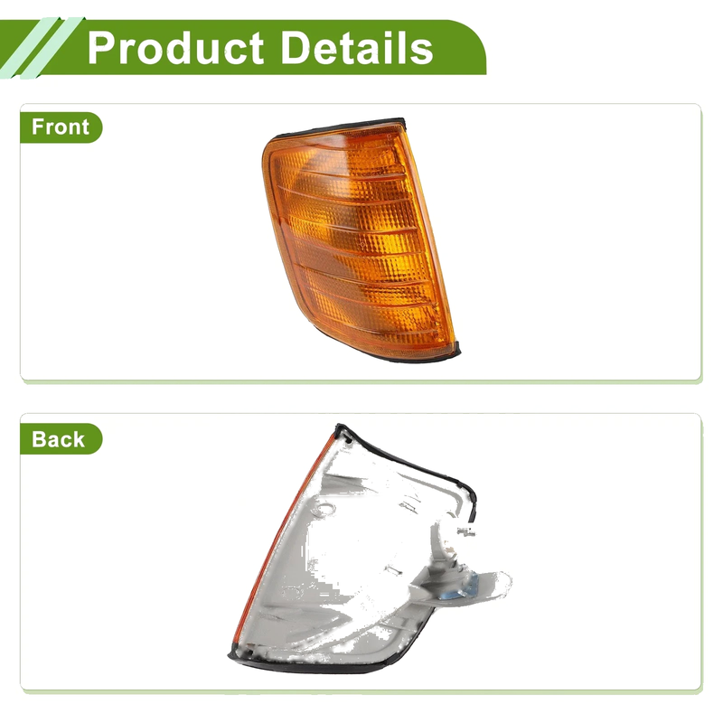 Mercedes-Benz Right Corner Signal Light Cover (1984-1996)