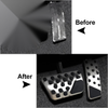 Jeep Wrangler Stainless Steel Gas Brake Pedal Covers (2007-2017)