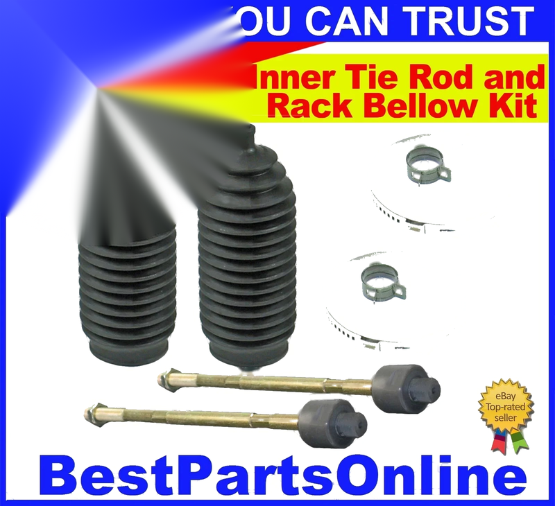 Nissan Pathfinder Rack and Pinion Inner Tie Rod and Bellow (1996–2004)