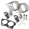 EZGO Golf Cart 1996-2008 Std Bore 350cc Piston Kit with Rings & Gasket