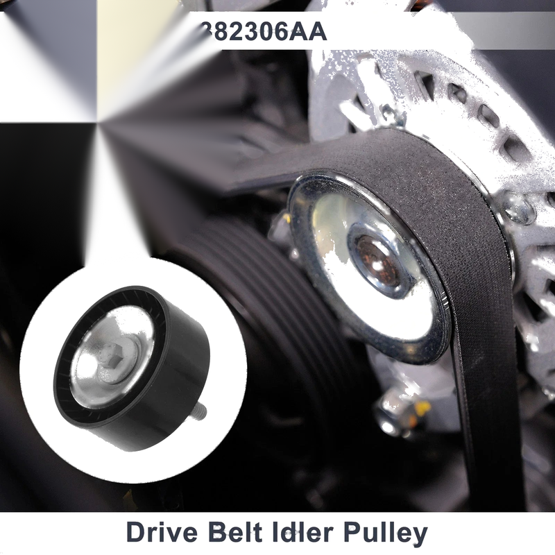 Jeep Wrangler (2019-2021) 1 Pc Drive Belt Idler Pulley