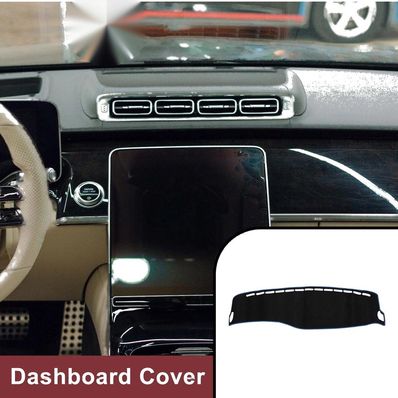 Mercedes S-Class W222 Sun Protector Dashboard Cover Mat (2014-2023)