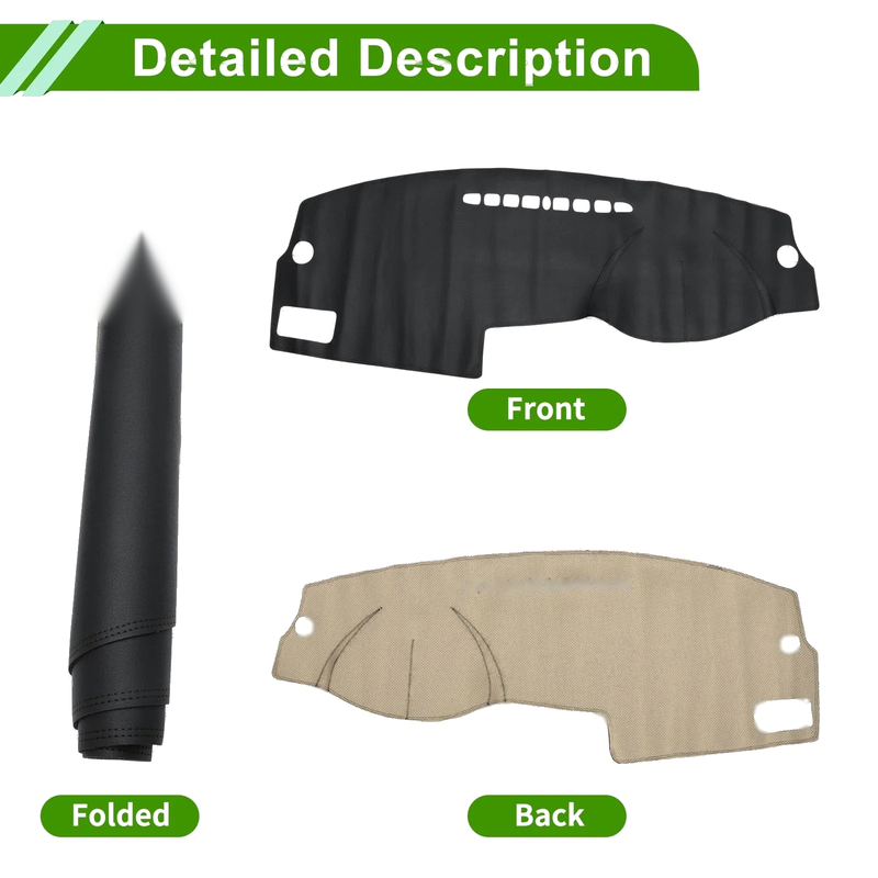 Ford Mondeo (2004-2012) - Black Dash Carpet Dashboard Cover Mat