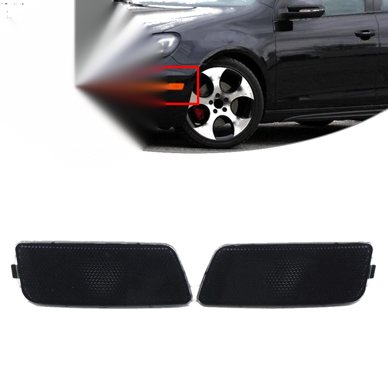 VW Golf MK6 Front Bumper Turn Signal Bezel Light (2009-2013)