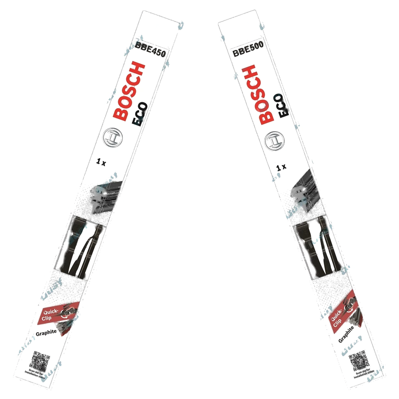 Nissan Patrol GU 1997~2016 Front Pair Bosch Eco Wiper Blades Set