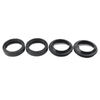 4 Pcs 33X46 MM Motorcycle Front Fork Damper Shock Absorber Seal