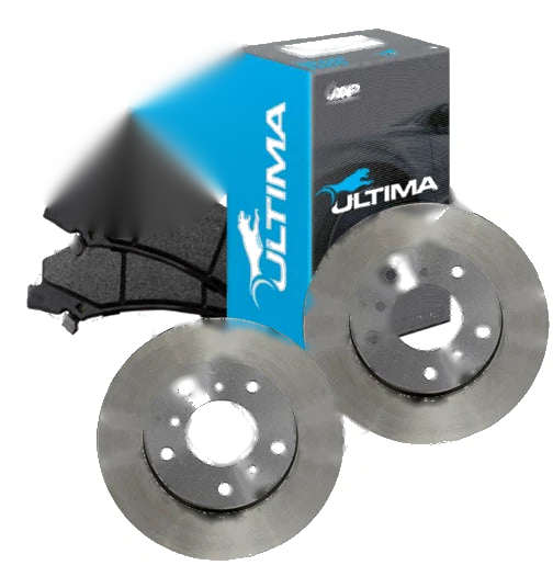 MG ZS ZST 1.5L NSE 2 x Rear brake rotor with ceramic pads (2017-2024)
