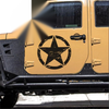 Jeep Wrangler Black Graphic Decal Sticker 50cm x 50cm