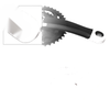 SRAM / FSA MTB Bike Crankset 2 x Crankset Protector Black Cover Guard