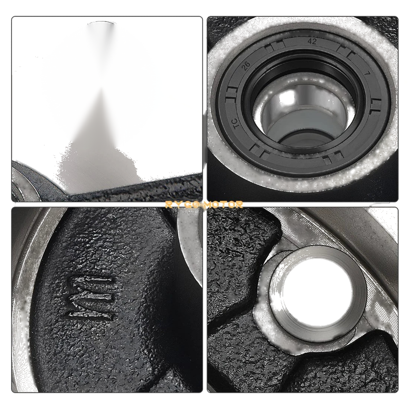 Honda TRX250 Recon 2 x Front Brake Drum Hub (1997–2024)