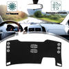 TOYOTA Alphard Car Dashboard Cover Black Polyester Non-Slip Protector