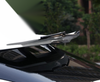 Toyota C-HR 2016-2019 Unpainted Rear Roof Window Spoiler Wing Lip