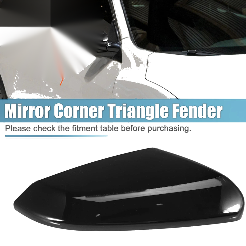 Honda Civic (2016-2021) Black Corner Triangle Fender Cover Trim Right Side