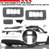 Tesla Model X SMD LED Rear License Plate Lights Car Lamps (2017–2024)
