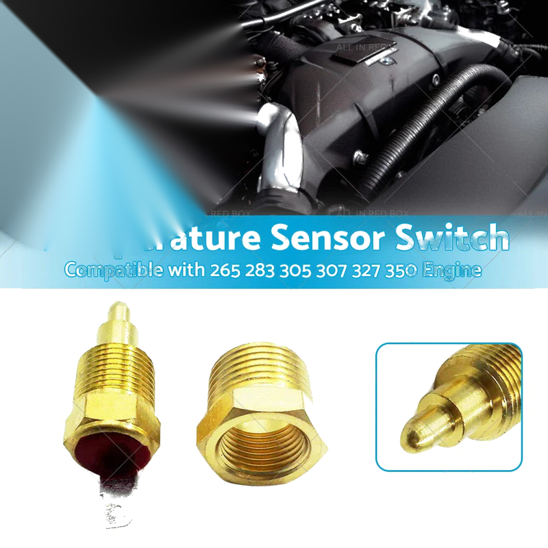 Car 3/8" NPT Aluminum Engine Radiator Thermo Sensor Cooling Fan Switch