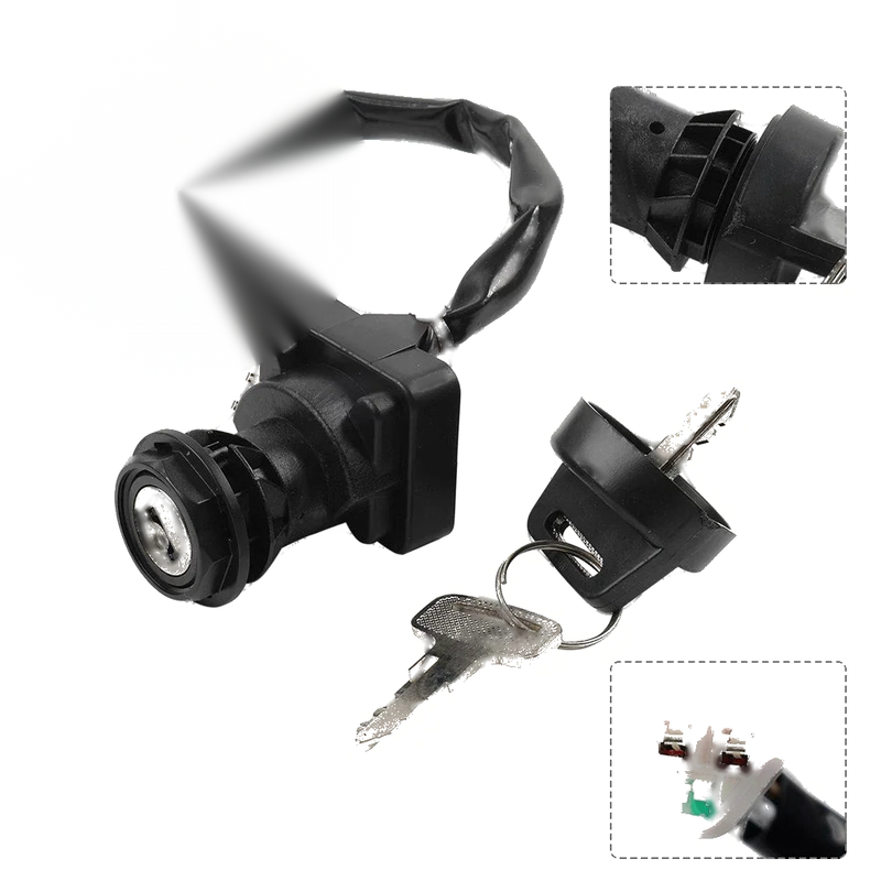 Kawasaki KSF450 KFX450R ATV Ignition Key Switch (2008-2014)